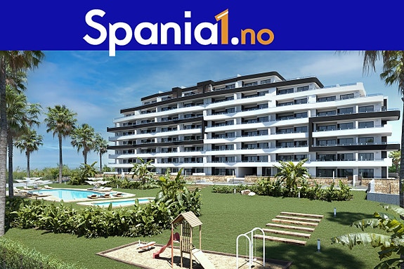 NYHET! Nydelig leilighet med stor terrasse - Møbelpakke, hvitevarer, parkering og flotte fellesområder