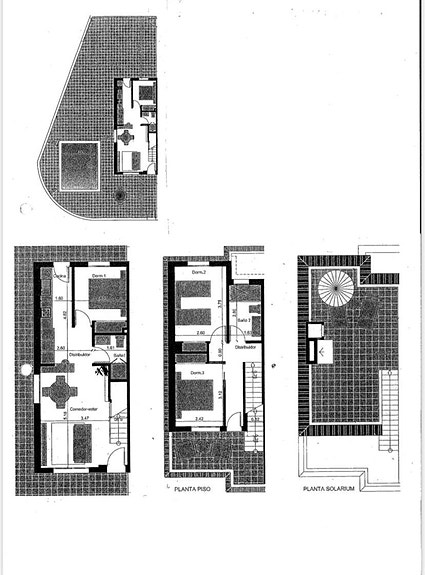 Hjørne-rekkehus med privat basseng - 200m2 uteplass - Lukket kompleks - Gangavstand til restauranter