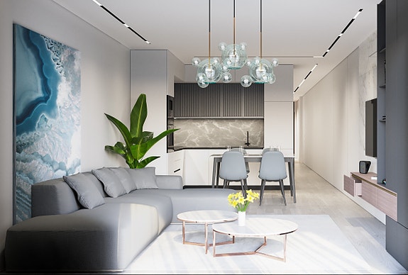 Ny moderne leilighet | 250 meter fra Playa del Cura | Felles takterrasse med basseng