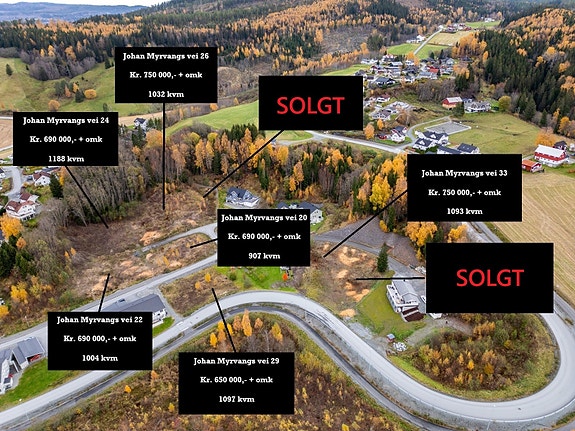 Velkommen til Johan Myrvangs vei