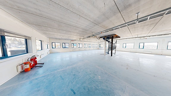 Kokstadvegen 30: Lokale i 1. etg, egner seg for lager, lett produksjon/verksted, showroom, kontor