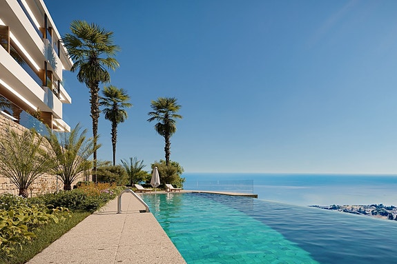 SKY VILLA - Penthouse med stor terrasse og nydelige fellesområder | Terrasse 51m2