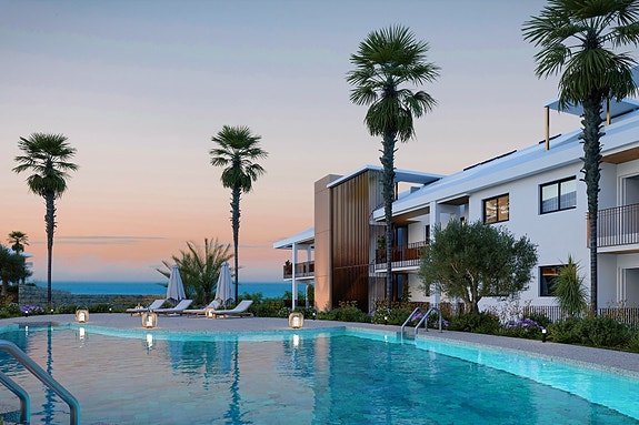 SKY VILLA - Penthouse med stor terrasse og nydelige fellesområder | Terrasse 51m2