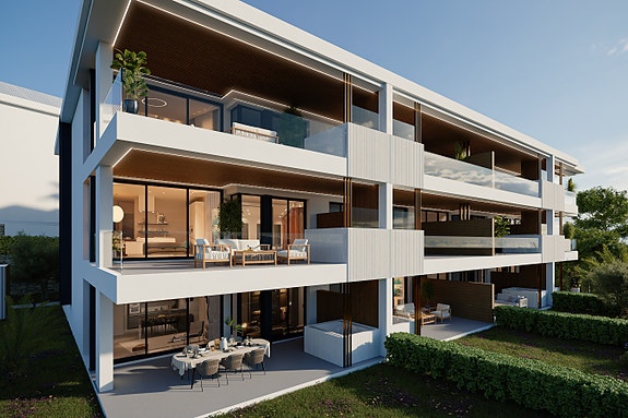 SKY VILLA - Penthouse med stor terrasse og nydelige fellesområder | Terrasse 51m2