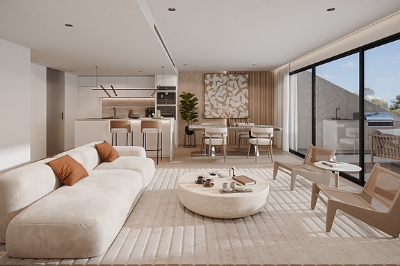 SKY VILLA - Penthouse med stor terrasse og nydelige fellesområder | Terrasse 51m2