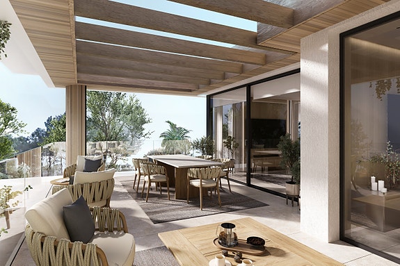 LUKSUS | Leilighet med 4 soverom og 3+1 bad | Stor hage og terrasse | Eksklusive fasiliteter | Parkering