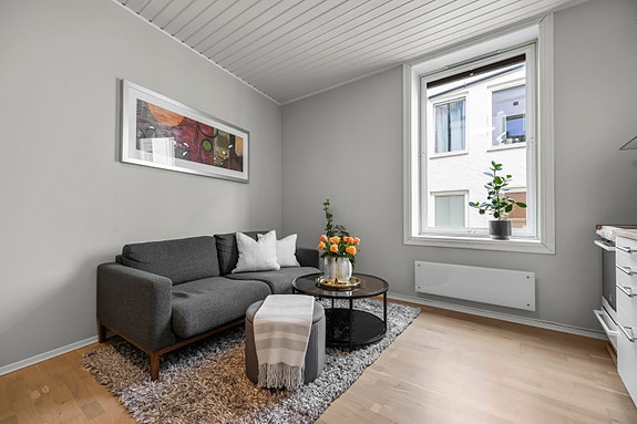 Velkommen til Maridalsveien 39B - En lekker 2-roms leilighet vendt mot bakgård.