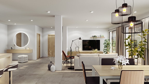 Stor råflott villa med privat basseng og takterrasse | 4 soverom, 3 bad og nydelig uteområde