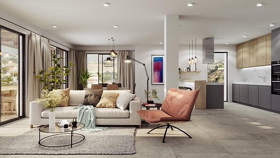 Stor råflott villa med privat basseng og takterrasse | 4 soverom, 3 bad og nydelig uteområde