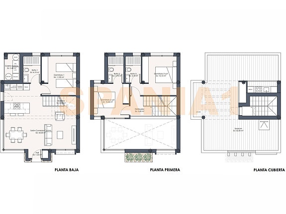 Nøkkelferdig! Luksuriøs sørvendt villa med 3 soverom og 3 bad | Privat basseng | Takterrasse med utsikt