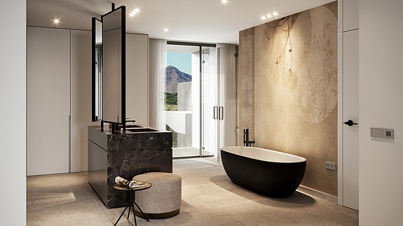 Ny eksklusiv penthouse - Privat basseng, takterrasse og tilgang til tropisk lagune