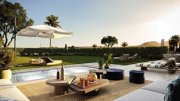 Ny eksklusiv penthouse - Privat basseng, takterrasse og tilgang til tropisk lagune