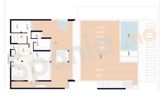 Ny eksklusiv penthouse - Privat basseng, takterrasse og tilgang til tropisk lagune