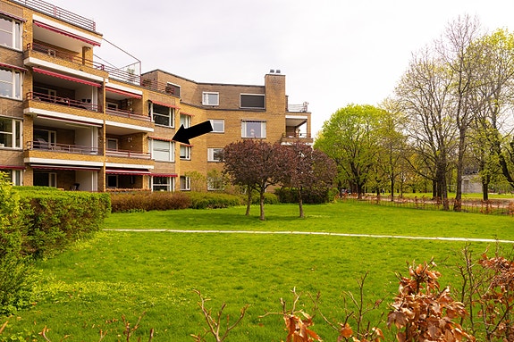 @VelkommenTilVisning i en totalopppuset 2(3)-roms i første rekke mot Frognerparken.