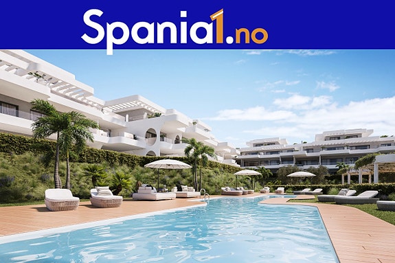 Eksklusivt nybygg med høy standard  - Store terrasser og elegante fellesområder - Nær strand og sentrum i Estepona