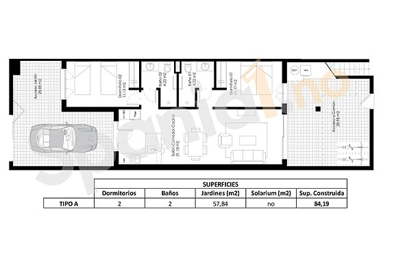 Ny fase! Prisgunstige leiligheter med sentral beliggenhet | 2 soverom og 2 bad | Flotte fellesområder
