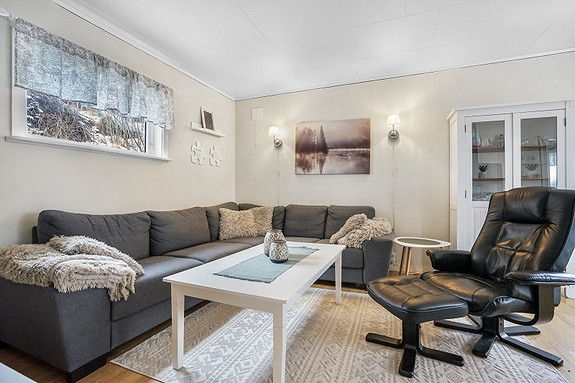 Plass til møblering i flere soner.