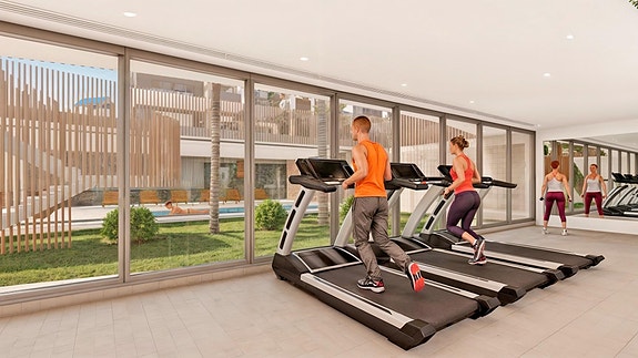 Ny leilighet kun 150 meter fra stranden - 3 soverom og flotte fellesfasiliteter - Turistlisens og garantert leieintekt