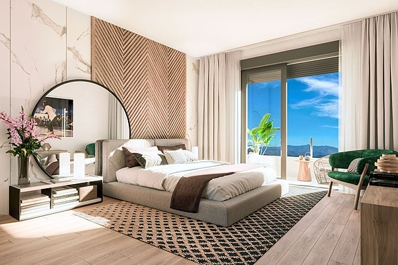 Eksklusiv ny bolig med stor terrasse, moderne design og flotte fellesfasiliteter