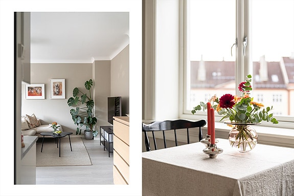 Velkommen til denne flotte 2-roms leiligheten i Nordkappgata 34!