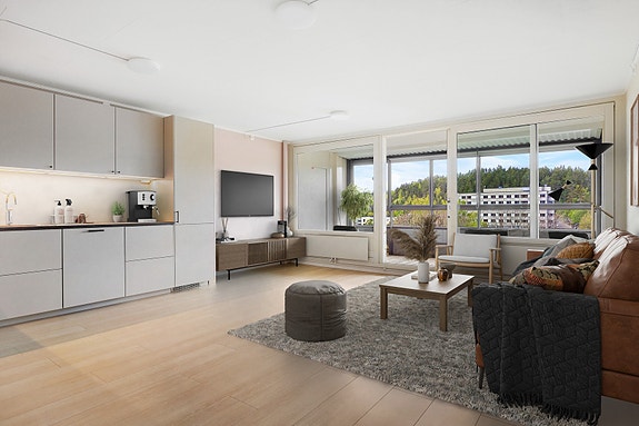 Velkommen til Ammerudhellinga 78!
Presentert av Mikael Ufuk v/Eiendomsmeglerne. (Digital styling)