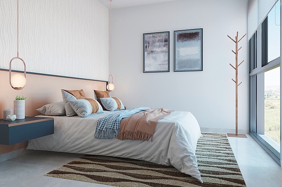 Ny, moderne leilighet med 3 soverom   kun 9 enheter i sentralt prosjekt