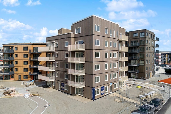 Ali Hashmi ved EIE har gleden av å presentere leilighet H.0401 i Skårerløkka Premium (salg av kontraktsposisjon)