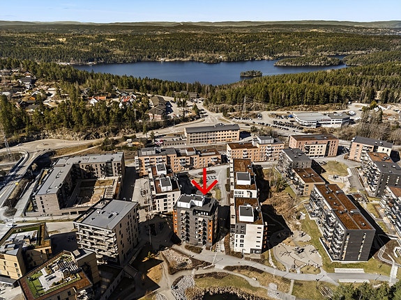 Velkommen til endeleilighet i 4 etasje i Trelastveien 14 - Myrvoll Torg sameie på Myrvoll Stasjon
