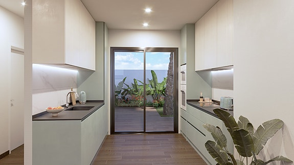 Romslig villa med 3 soverom, privat basseng og solrik takterrasse - Parkering på tomt