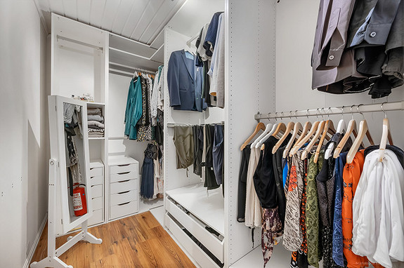 Walk-in closet!
