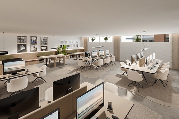 Eksklusiv penthouse | Stor terrasse og nydelige fellesområder | 2 soverom og 2 bad