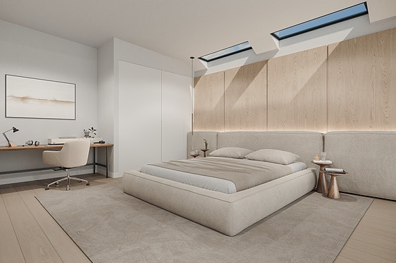 Eksklusiv penthouse | Stor terrasse og nydelige fellesområder | 2 soverom og 2 bad