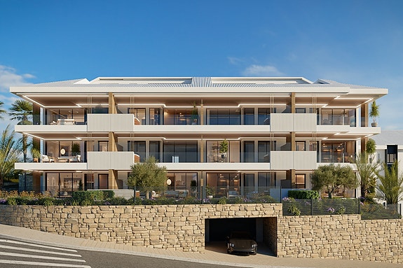 Eksklusiv penthouse | Stor terrasse og nydelige fellesområder | 2 soverom og 2 bad