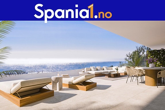 Eksklusiv penthouse - 3 soverom - Flotte fellesområder - Fantastisk havutsikt!