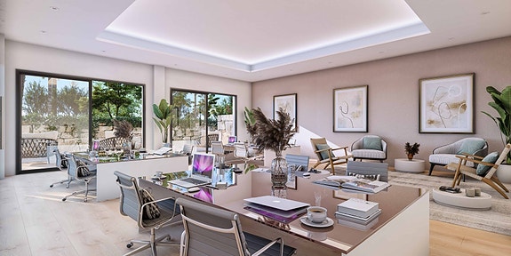 SKY VILLA - Penthouse med 3 soverom  og 2 bad | Eksklusive fellesområder | Et attraktivt område