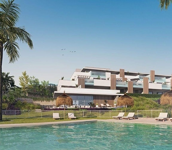 Penthouse med eksklusive fellesområder | 3 soverom og eget privat basseng på terrassen