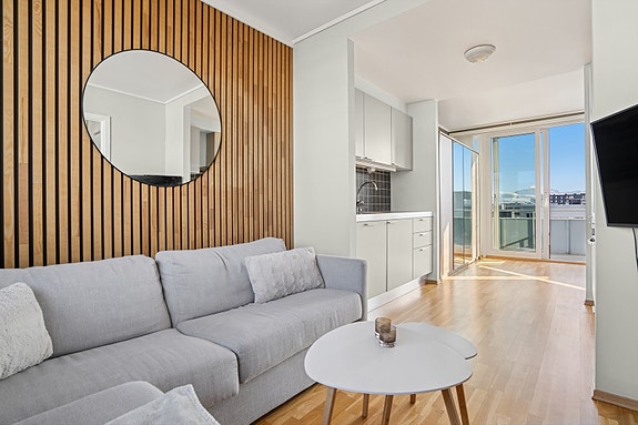 Velkommen til Hjalmar Johansens gate 41G - En moderne og arealeffektiv studioleilighet med ypperlig beliggenhet i den sørlige delen av sentrum!