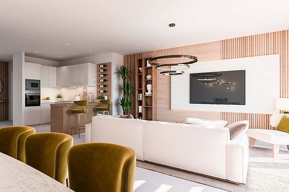 Penthouse med 3 soverom og 2 bad | Stor terrasse og takterrase | Panoramautsikt!