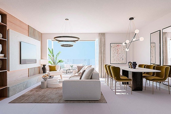 Penthouse med 3 soverom og 2 bad | Stor terrasse og takterrase | Panoramautsikt!