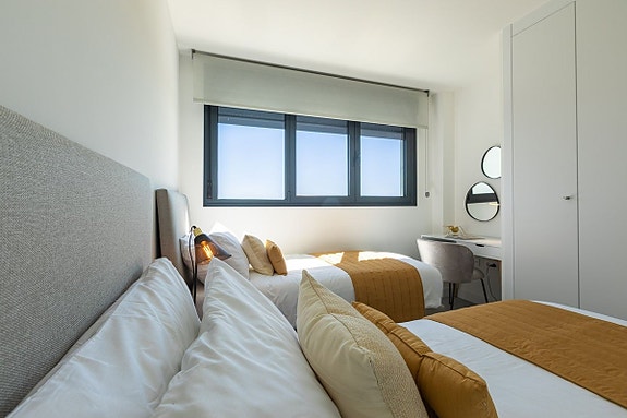 Eksklusiv toppleilighet med panoramautsikt og resort-fasiliteter | Selges fullt møblert | 3 soverom og 2 bad