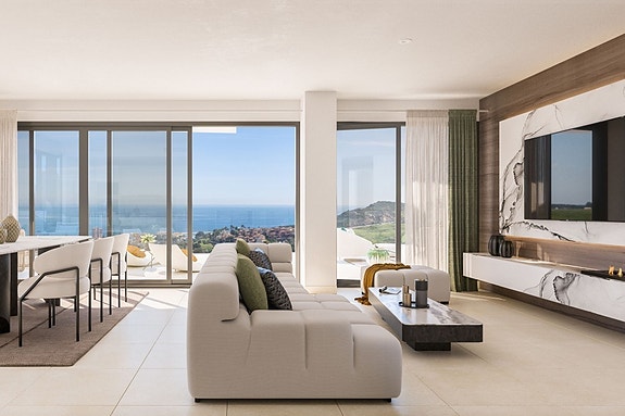 Nydelige leiligheter med store terrasser og fantastiske fellesområder | 3 soverom og 2 bad