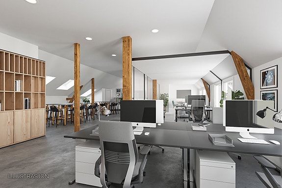 Illustrasjonsbilder av lokalet