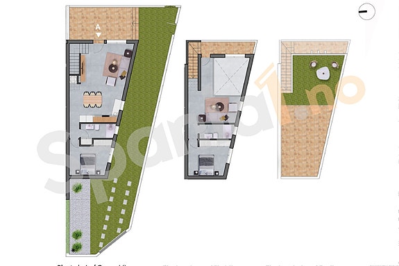 Nyhet! Duplex leilighet| 3 soverom og 2 bad | Takterrasse | Nydelig fellesområde