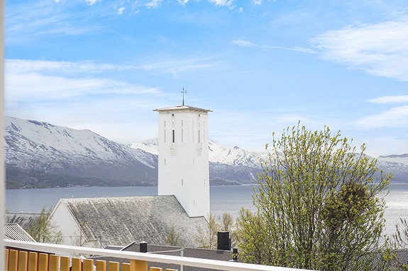 Utsikt fra kjøkken