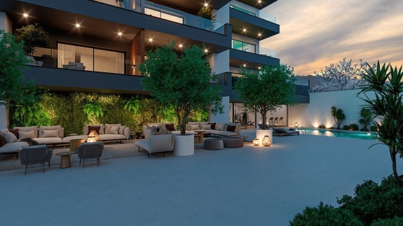 Eksklusiv leilighet med høye kvaliteter | Fellesområde med basseng og gym | Parkering og bod