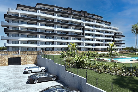 NYHET! Penthouse med stor terrasse og takterrasse - Møbelpakke, hvitevarer, parkering og flotte fellesområder