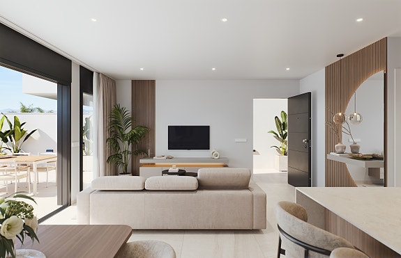 SOLGT! Ny moderne villa med 3 soverom, privat basseng og hage | Mulighet for takterrasse