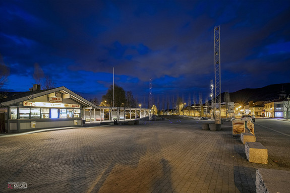 Sentrum by night