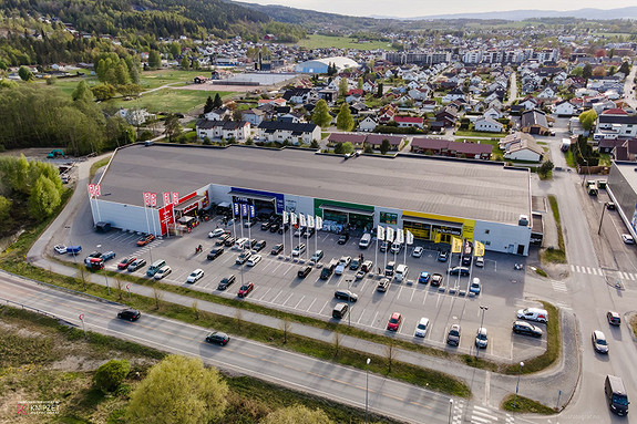 Mjøndalen har det meste av shoppingtilbud
