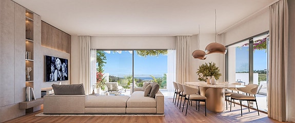 Eksklusiv leilighet med 3 soverom og moderne komfort  | Golfutsikt og luksuriøse fellesfasiliteter